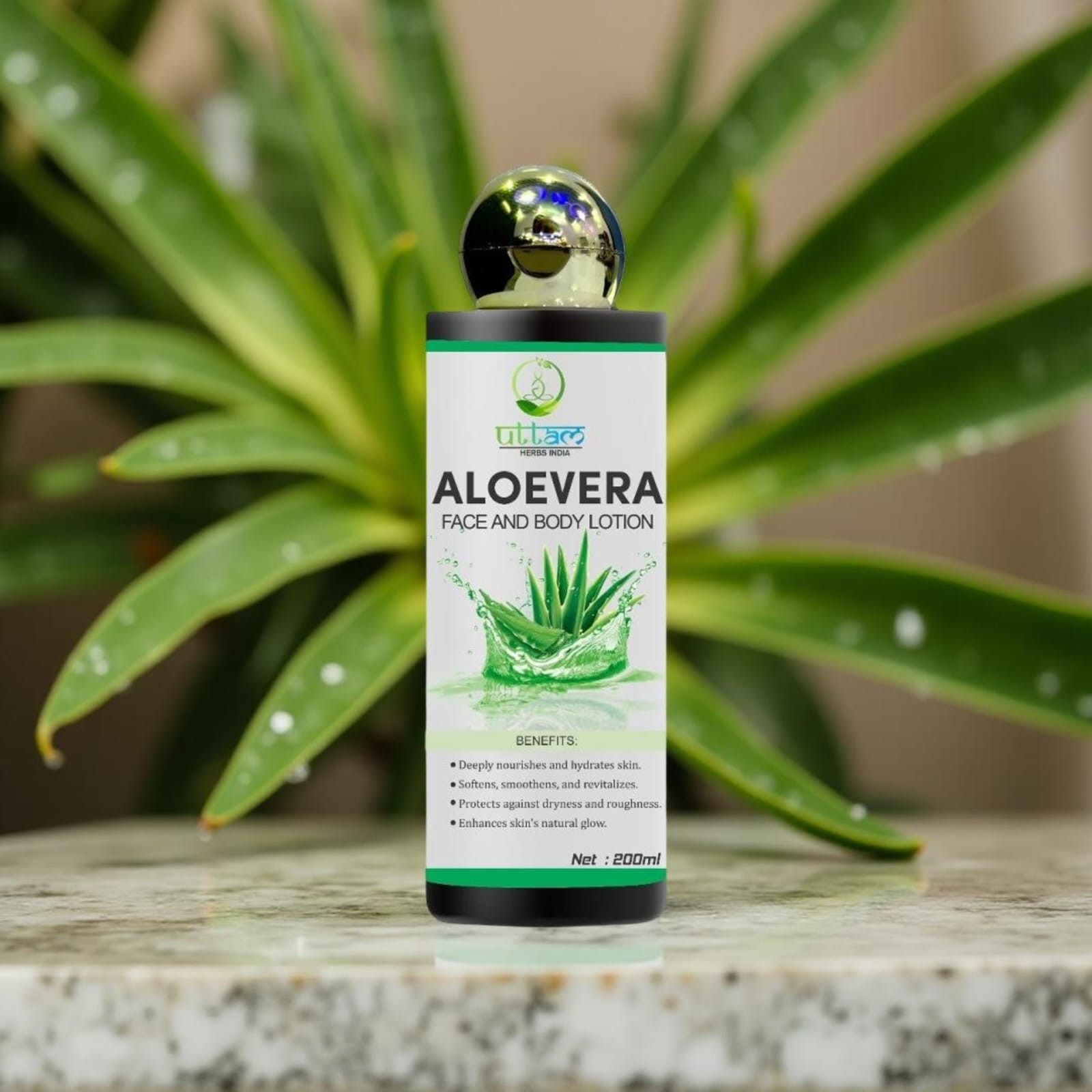 ALOEVERA FACE & BODY LOTION 200ML