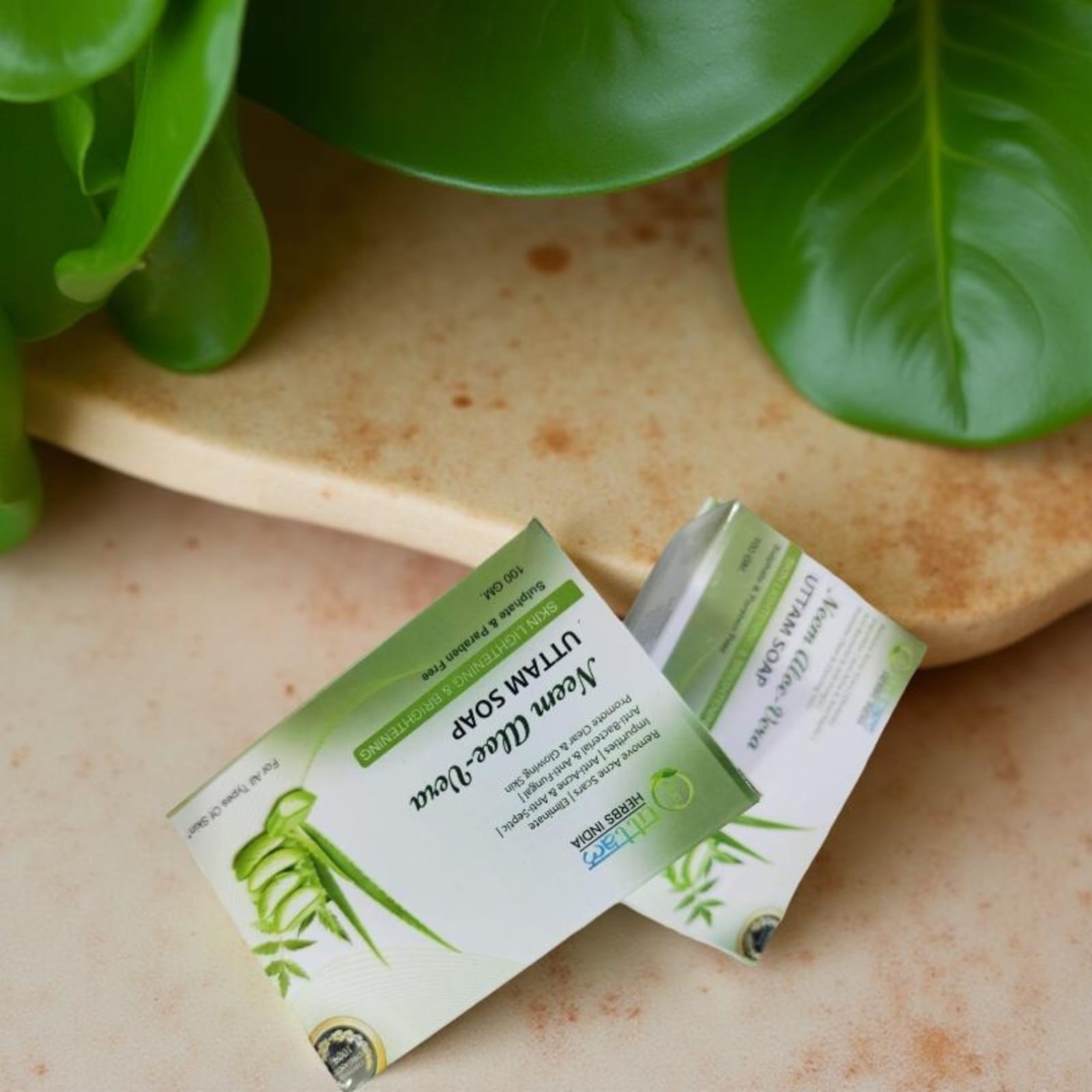 NEEM ALOEVERA GLYCERIN SOAP 100GM